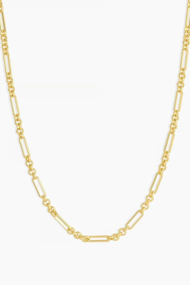 REED MINI NECKLACE- GLD