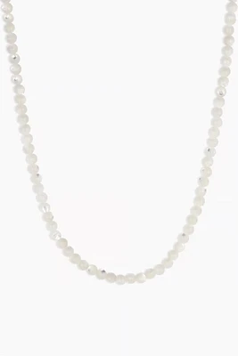CARTER GEMSTONE NECKLACE- GLD/PEARL