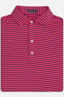 MILLER STRIPE PERFORMANCE POLO