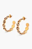 TIGER MULTI BEZEL EARRING