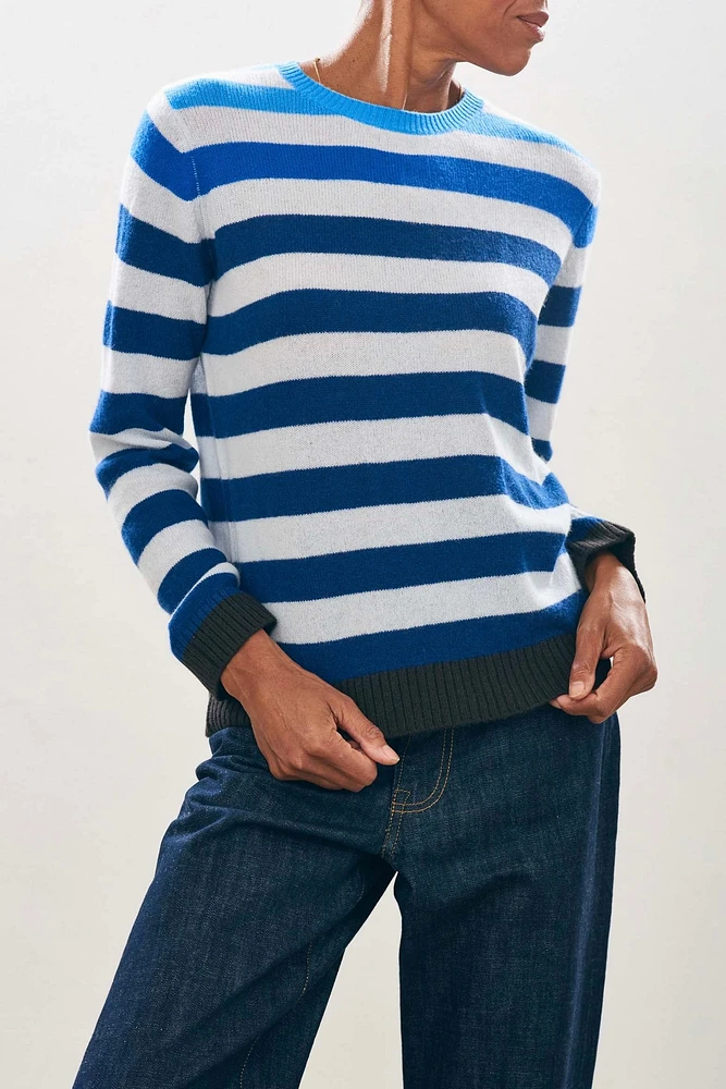 GRADIENT STRIPE CREW (ZNC25-019)