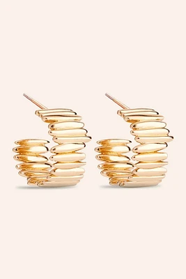 AZORA HOOPS- GLD