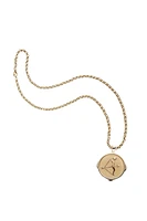 SAGITTARIUS ZODIAC PENDANT NECKLACE- GRANDE ROLO CHAIN