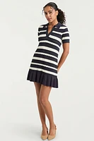 CLEMENTINE KNIT POLO DRESS