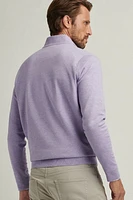 COOLSPUN COTTON 1/4 ZIP SWEATER WLD