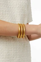 HAVANA BANGLE SM- GOLD