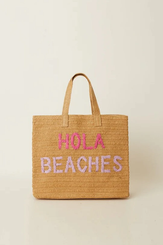 HOLA BEACHES TOTE