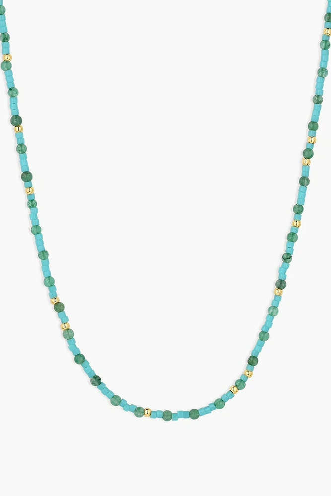 POPPY GEM NECKLACE