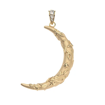 FOREVER VINEYARD CRESCENT MOON- ADJ DELICATE CHAIN