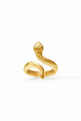 SNAKE RING- GLD