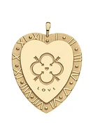 LOVE ACROSS ALL TIME HEART PENDANT- MINI TWIST CHAIN