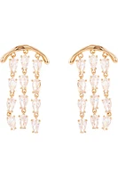 RIO EARRINGS- GLD/CLEAR