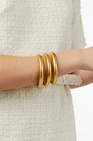 HAVANA STATEMENT BANGLE SM- GOLD