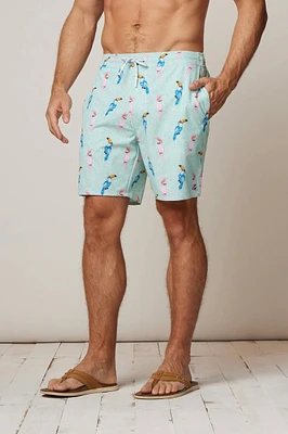 BIRDS OF PARADISE SURF SHORTS