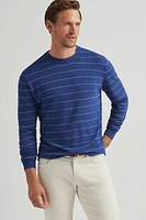 HASTINGS STRIPE CREW SWEATER