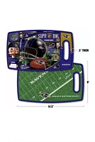 RAVENS RETRO CUTTING BOARD