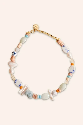 LUPE NECKLACE- BLUE MULTI