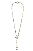 GILVER LARIAT MULTI STYLE ROLO CHAIN