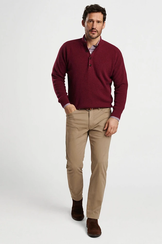 RUXTON RIB MOCK SWEATER