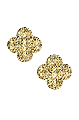 SLOANE SM STUD EARRINGS- GOLD