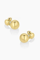 NEWPORT DROP EARRINGS- GLD