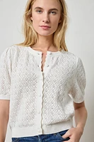 POINTELLE CARDIGAN (PA2864)