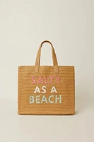 SALTY AS A BEACH TOTE