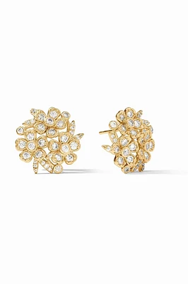 LAUREL STATEMENT STUD- GLD/CZ