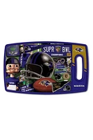 RAVENS RETRO CUTTING BOARD