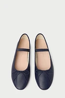 LEONIE SOFT BALLET FLAT NVY