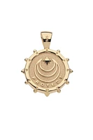 PROTECT EMBELLISHED WATCHFUL EYE NECKLACE- SATELLITE CHAIN