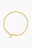 PARKER HEART MINI BRACELET- GLD