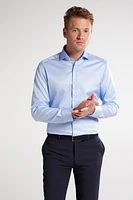 LUXURY SHIRT SLIM FIT CUTAWAY COLLAR SKY