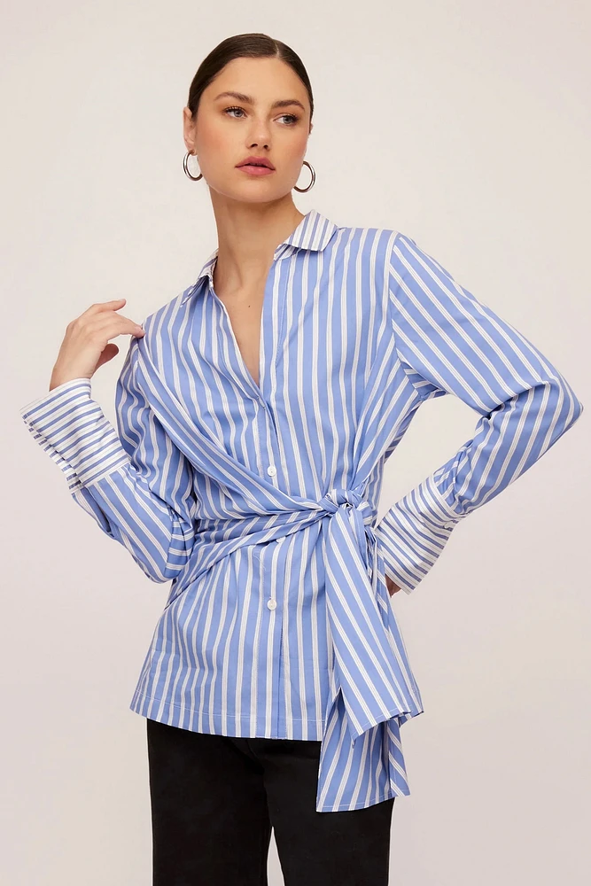 REESE TIE WAIST SHIRT