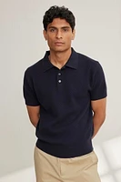 SS KNIT POLO