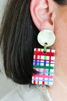 GIFT WRAPPED CABANA EARRINGS