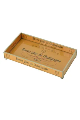 ORANGE BRUT TRAY