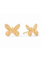 BUTTERFLY STUD EARRING- GOLD