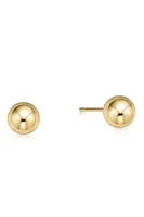 CLASSIC 6MM BALL STUD- GOLD