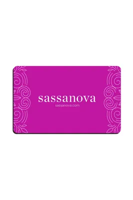 Sassanova Online Gift Card