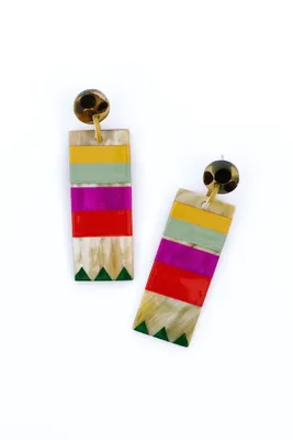 GUADALUPE CHRISTMAS EARRINGS