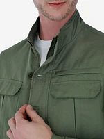 Field Jacket Lino-Algodón