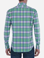 Camisa de Cuadros Verde Thomas Mason for Scappino