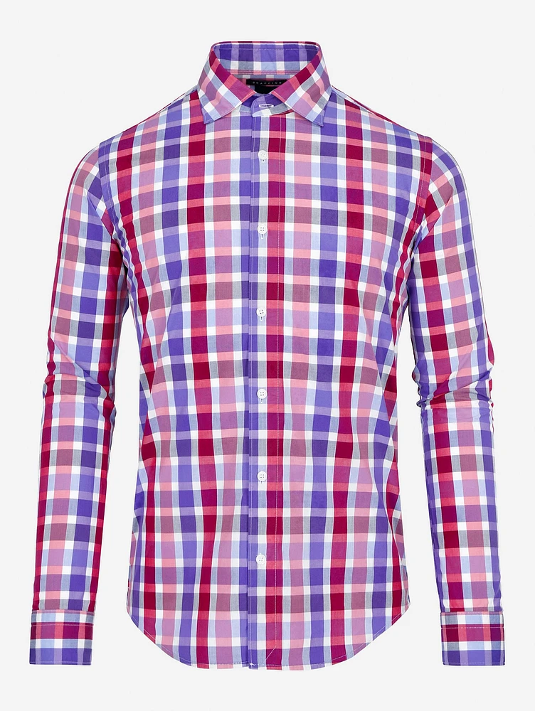 Camisa de Cuadros Slim Fit