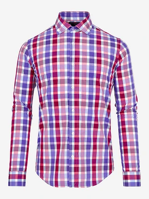 Camisa de Cuadros Slim Fit