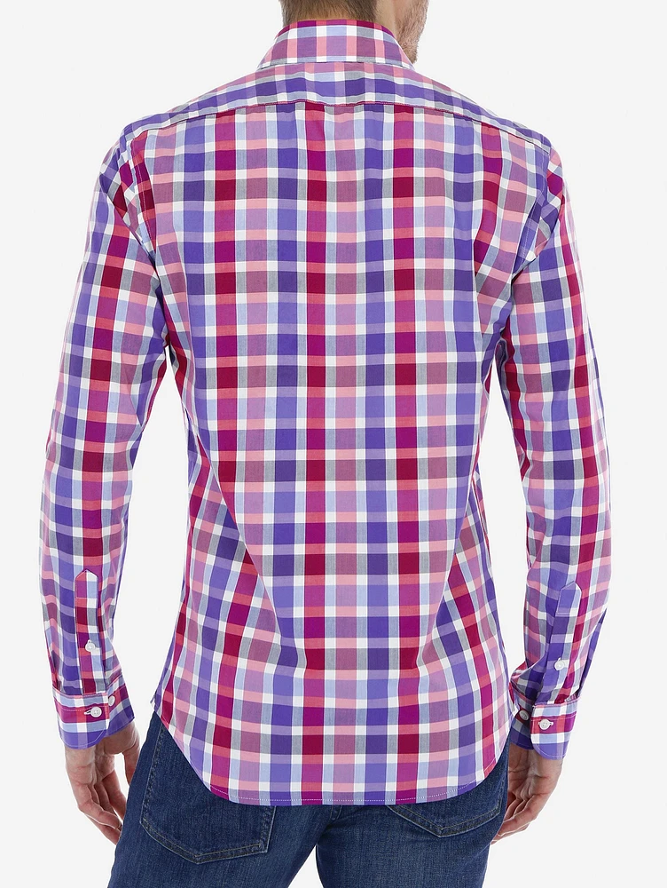 Camisa de Cuadros Slim Fit