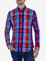 Camisa Casual de Cuadros Tartan