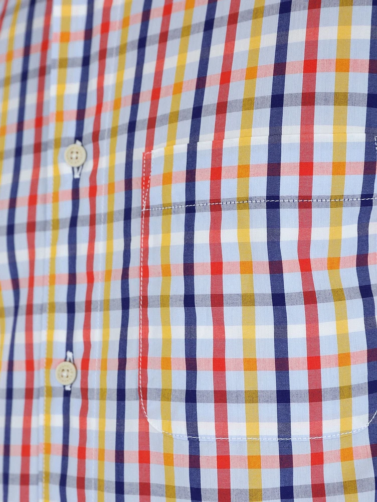 Camisa Casual Slim Fit de Cuadros