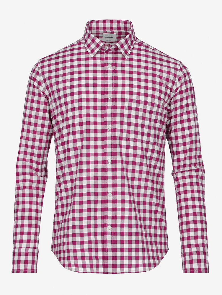 Camisa Casual de Cuadros Vichy