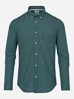 Camisa Regular Fit a Cuadros de Popelina